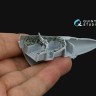 Quinta studio QDS-72172 Blackburn Buccanneer S.2B Early (Airfix) (малая версия) 3D Декаль интерьера кабины 1/72