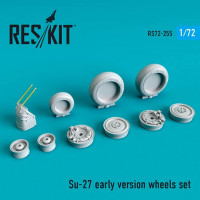 Reskit RS72-0255 Su-27 wheels set early version 1/72