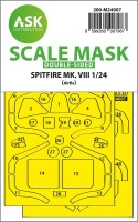 Art Scale 200-M24007 Supermarine Spitfire Mk.VIII double-sided express mask 1/24