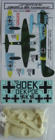 Kora Model CSD7270 Junkers Ju-88A-4 Ski Conversion set&decal 1/72
