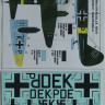 Kora Model CSD7270 Junkers Ju-88A-4 Ski Conversion set&decal 1/72