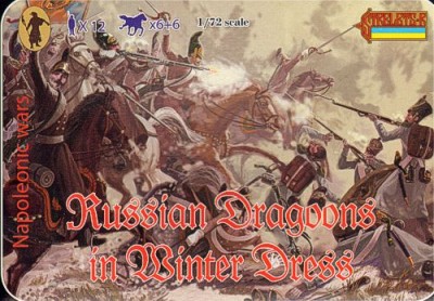 Strelets STR06772 Russian Dragoons in Winter Dress Napoleonic Era 1/72