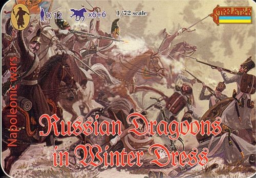 Strelets STR06772 Russian Dragoons in Winter Dress Napoleonic Era 1/72