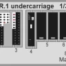 Eduard 321030 SET Tornado GR.1 undercarriage (ITAL) 1/32