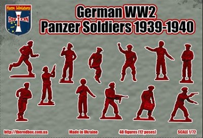 Orion ORI72058 German WW2 Panzer Soldiers 1939-1940 1/72