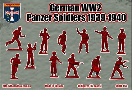Orion ORI72058 German WW2 Panzer Soldiers 1939-1940 1/72