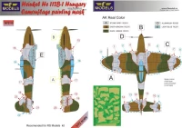 Lf Model M72115 Mask He 112B-1 Hungary Camouflage paint. (RS) 1/72