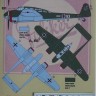 Kora Model DEC72321 Decal Fokker G.1A 'Faucheur' German (MPM) II. декали декали 1/72