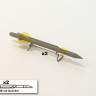 Armory ARACA7244C Kh-25MP (PRGS-2VP) (AS-12 Kegler ) + APU-68 launcher rail anti radar missile 1/72