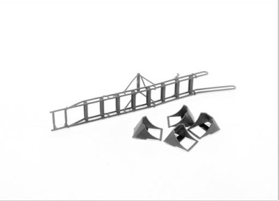 Lp Models 48033 Su-27 late Ladder + Chocks Set 1/48