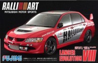 Fujimi F-03817 MITSUBISHI Lancer VIII RALLIART 1/24