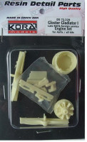 Kora Model DS72229 Gl.Gladiator I late RAF service Engine set 1/72