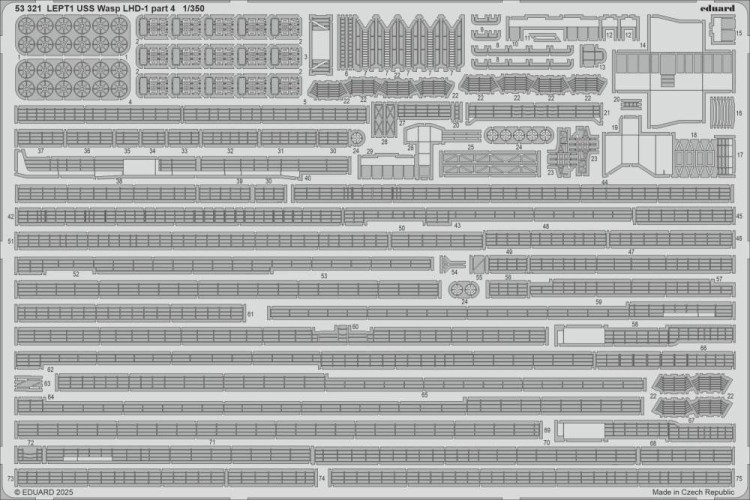 Eduard 53321 SET USS Wasp LHD-1 part 4 (TRUMP) 1/350