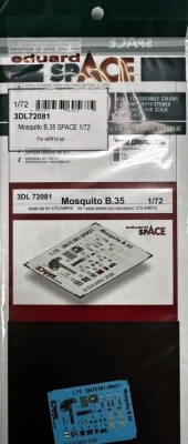 Eduard 3DL72081 Mosquito B.35 SPACE (AIRF) 1/72