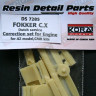 Kora Model DS7285 Fokker C.X Dutch - Engine set (AZ,CMR) 1/72