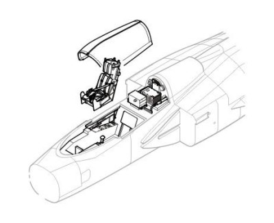 CMK 4148 JAS 39 Gripen - interior set for ITA 1/48