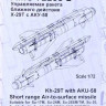 Advanced Modeling AMC 72235-2 Kh-29T w/ AKU-58 Air-to-surf. missile (2 pcs) 1/72