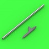 Master AM-32-116 1/32 US WWII Pitot Tube 'Shark Fin' type