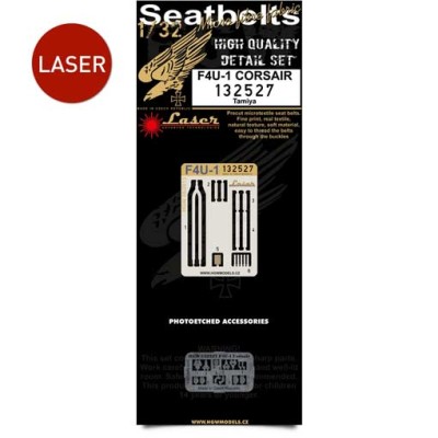 HGW 132527 Seatbelts F4U-1 Corsair - laser (TAM) 1/32