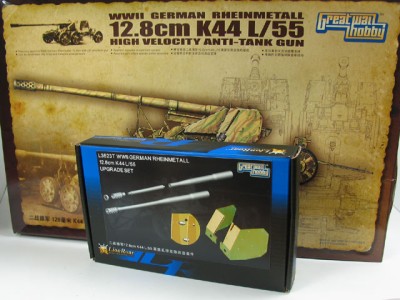 Great Wall Hobby L3523T Набор фототравления для немецкой 128- мм пушки K44 L/55 1/35