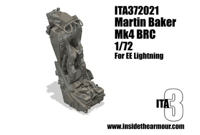 Inside the Armour ITA372021 Martin Baker Mk4 BRC for EE Lightning and other aircraft 1/72
