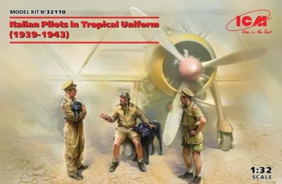 ICM 32110 Итальянские пилоты в тропической униформе (1939-1943) 1/32