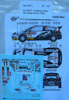 Reji Model 43071 Citroen C4 WRC - Rally GB 2009 (Solberg) 1/43