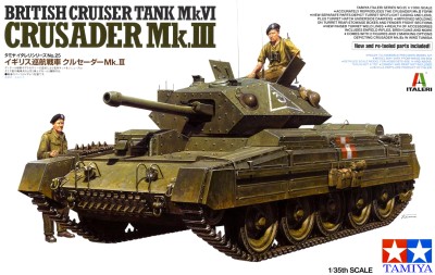 Tamiya 37025 British Cruiser Tank Crusader Mk.III 1/35