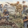 Waterloo 1815 AP003 General Custer and his 7th Cavalry soldiers 1/72