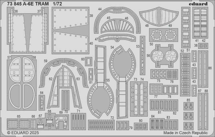 Eduard 73845 SET A-6E TRAM (TRUMP) 1/72