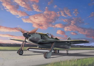 Dragon 5569 Американский палубный истребитель Fw190A-5/U14 1/48