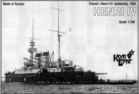 Combrig 70199 Henri IV Французский броненосец береговой обороны 1903 (1/700) 1/700