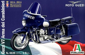 Italeri 04639 Moto Guzzi V7 Arma dei Carabinieri 1/9