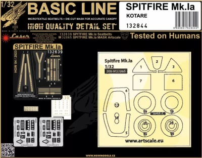 HGW 132844 Spitfire Mk.Ia (KOTARE) BASIC LINE 1/32