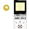 HGW 632025 AMC DH.9 маска 1/32