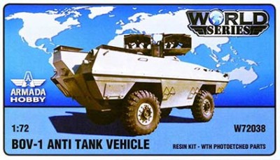 Armada Hobby W72038 BOV-3 Anti-Tank Vehicle (resin kit &amp; PE) 1/72