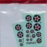 4+ Publications DMK-14437 1/144 Decals USAF insignia 1940-42 (2 sets)