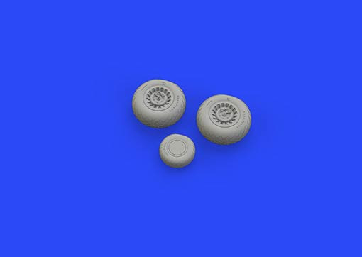 Eduard 672205 B-25 wheels 1/72