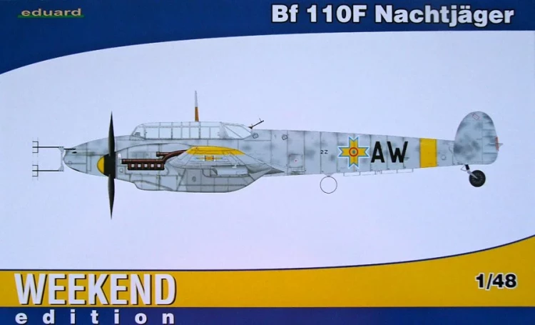 Eduard 84145 Bf 110F Nachtjager (Weekend Edit.) 1/48