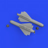 Eduard 648615 AGM-62 Walleye I ER/ERDL BRASSIN 1:48