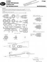 New Ware NWA-M0605 1/72 Mask MiG-25RBF EXPERT (ICM 72174)