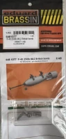 Eduard 6481077 BRASSIN P-40 250lb Mk.2 British bomb (EDU) 1/48