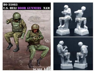 Bravo6 35083 US Heli Door Gunners 1/35