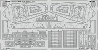 Eduard 481108 SET PV-1 undercarriage (ACAD) 1/48