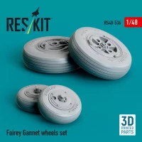 Reskit 48536 Fairey Gannet wheels set 1/48
