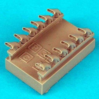 QuickBoost QB48071 P-39C/D exhaust 1/48