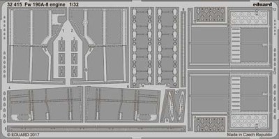 Eduard 32415 Fw 190A-8 engine 1/32