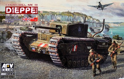 AFV Club AF35176 Churchill Mk. III Dieppie 1/35