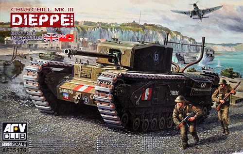 AFV club 35176 Churchill Mk. III Dieppie 1/35