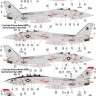HAD DW72011 Decal F-14A Vf-41 Black Aces (dry-water) 1/72